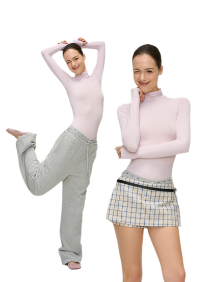 Brushed High-Neck Top