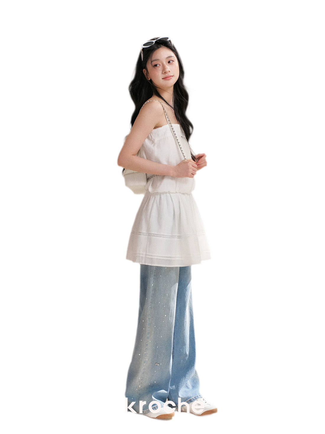 Staycation Straight Leg Moonlight Jeans