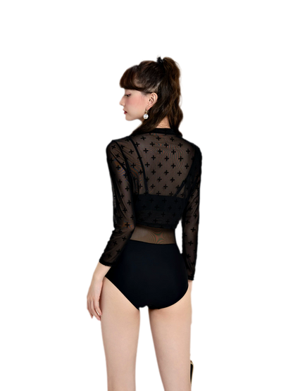 Adjustable One-Piece Swimsuit