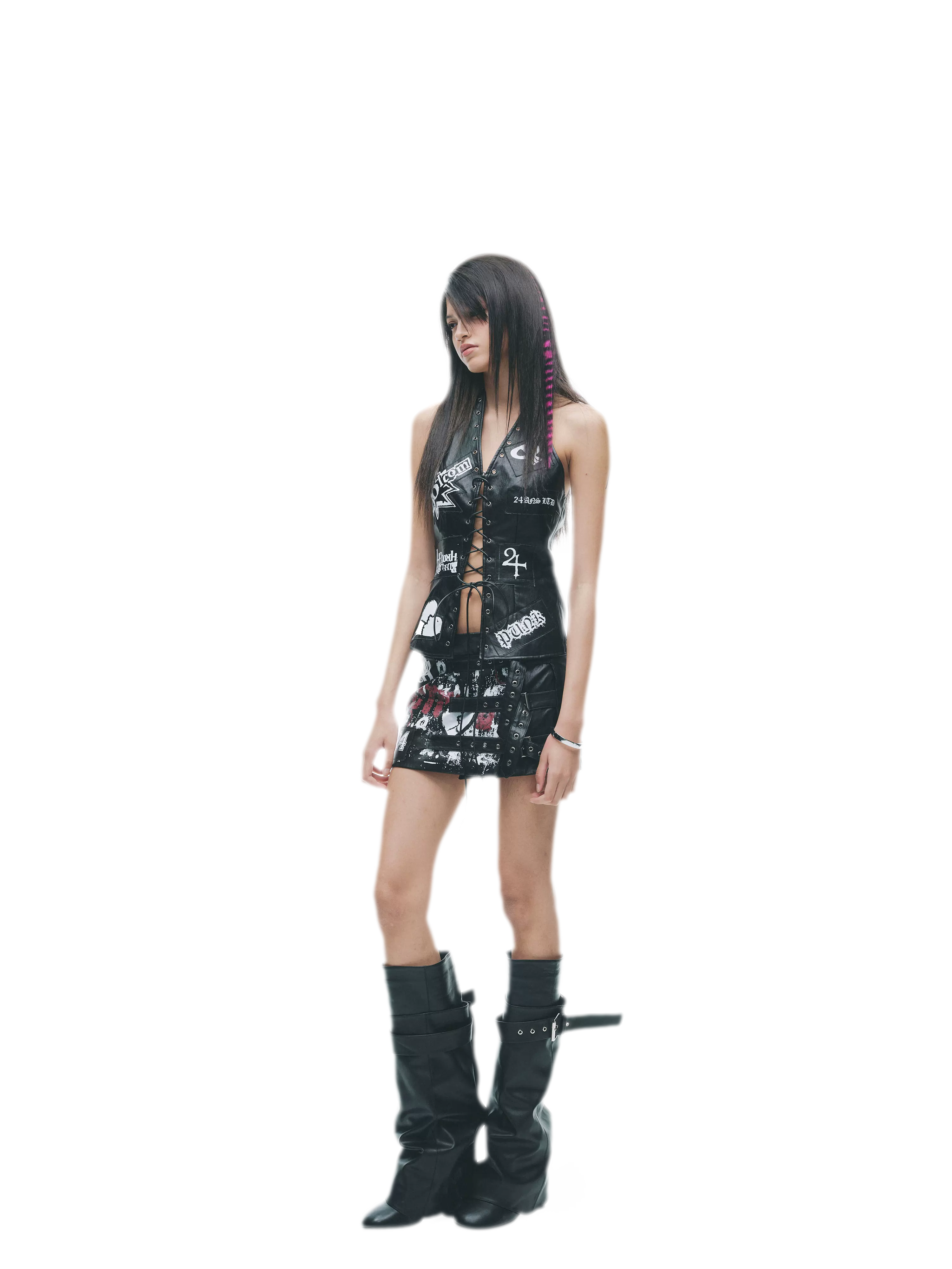 Punk Halter Set