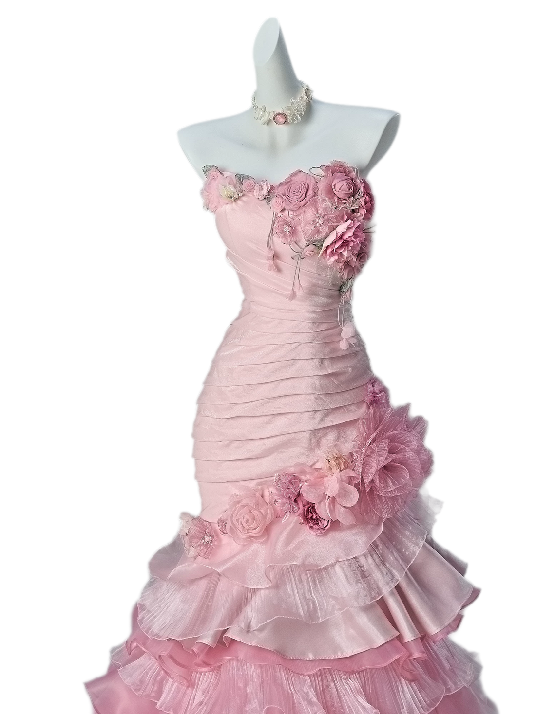 Flooded Rose Princess Gown