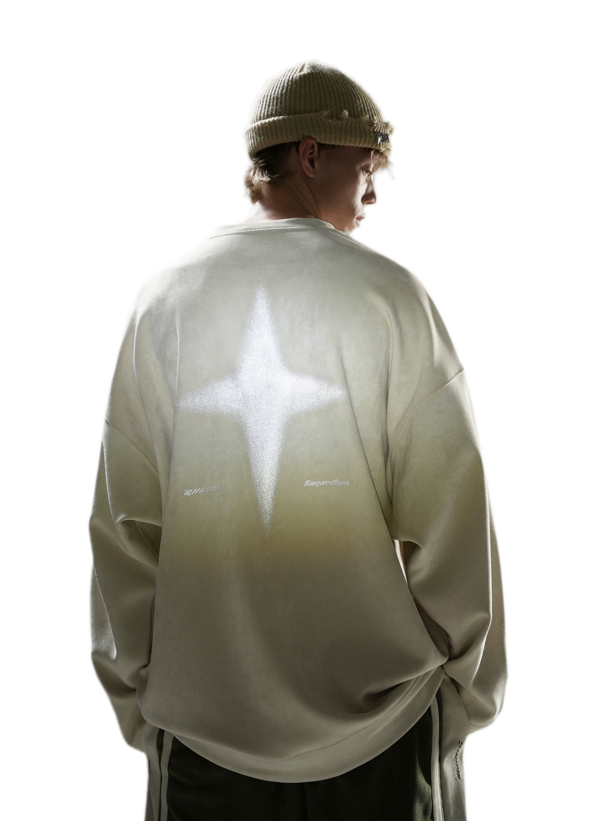 Eco Suede Oversized Sweatshirt