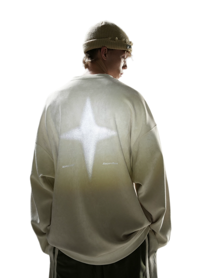 Eco Suede Oversized Sweatshirt