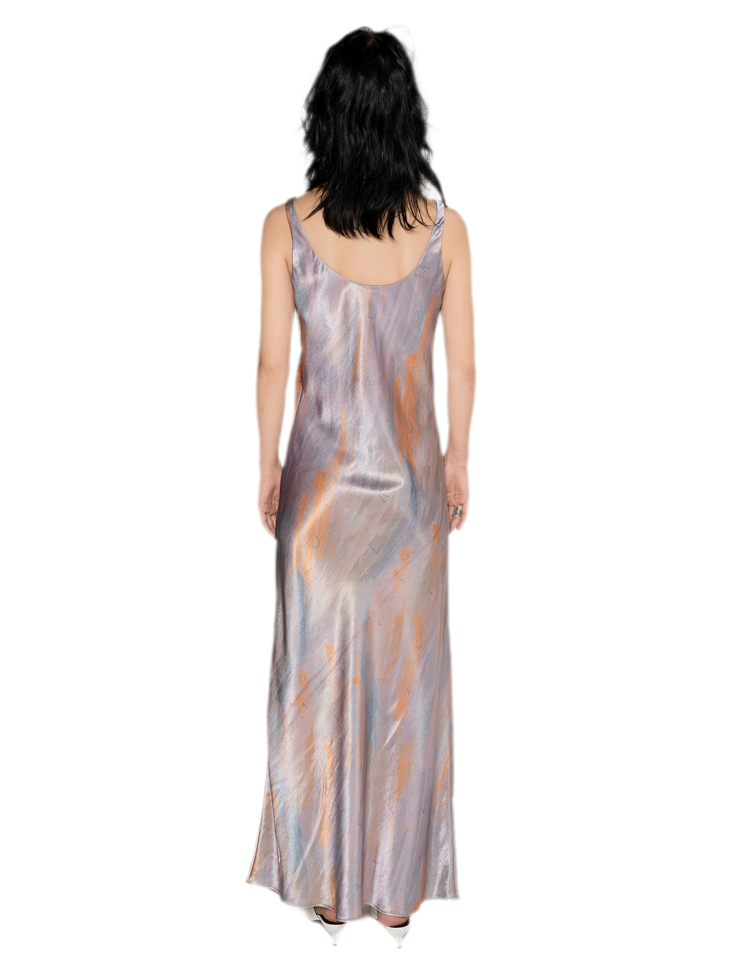 Twist Bias Slip Dress