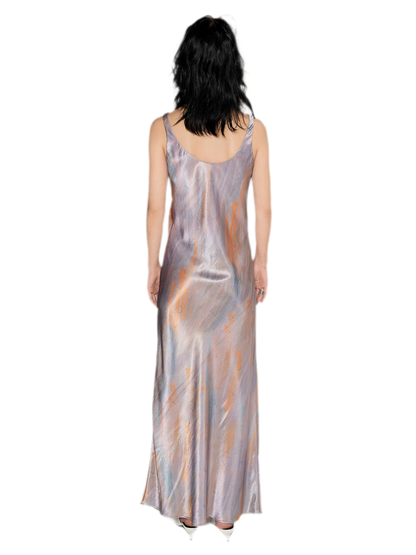 Twist Bias Slip Dress