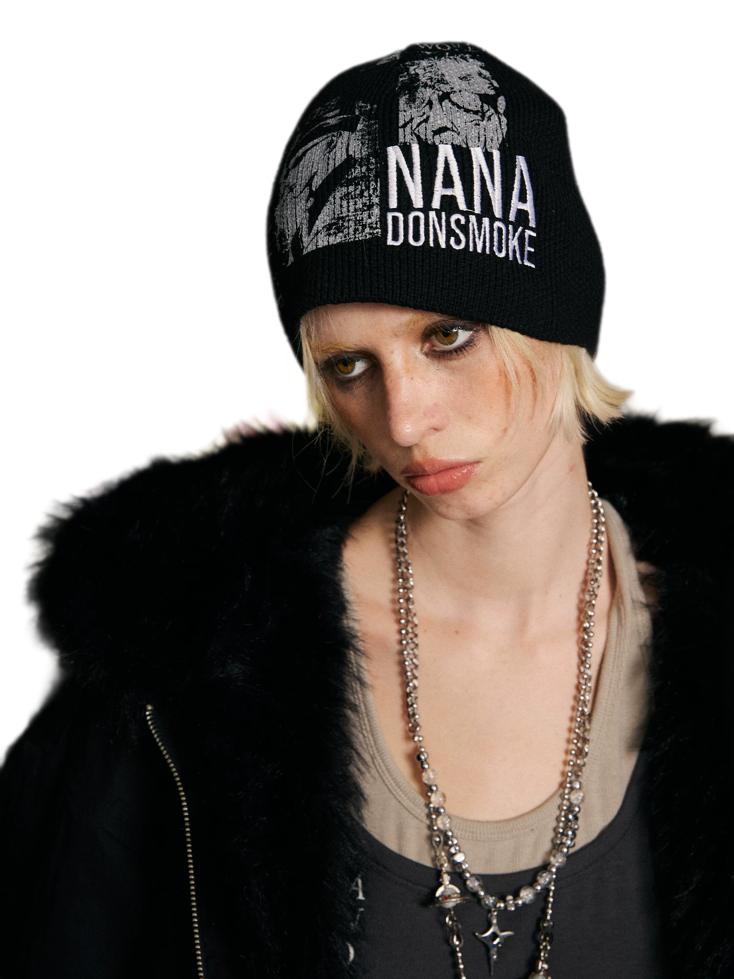 DSM X NANA Graphic Knit Beanie
