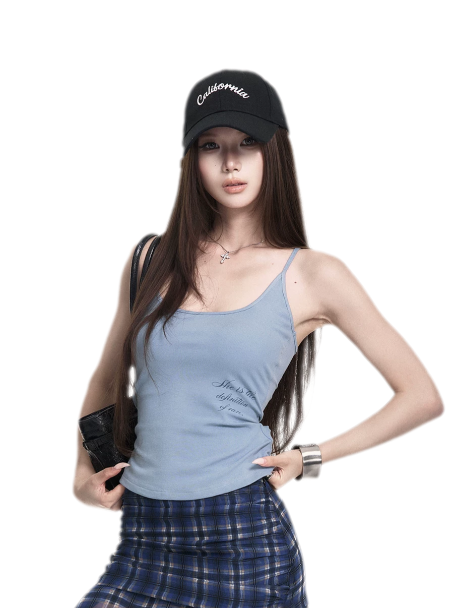 Millennium Graphic Halter Camisole