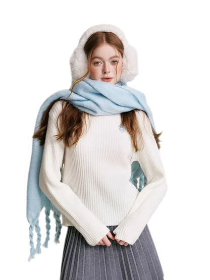 Winter Plush Long Scarf