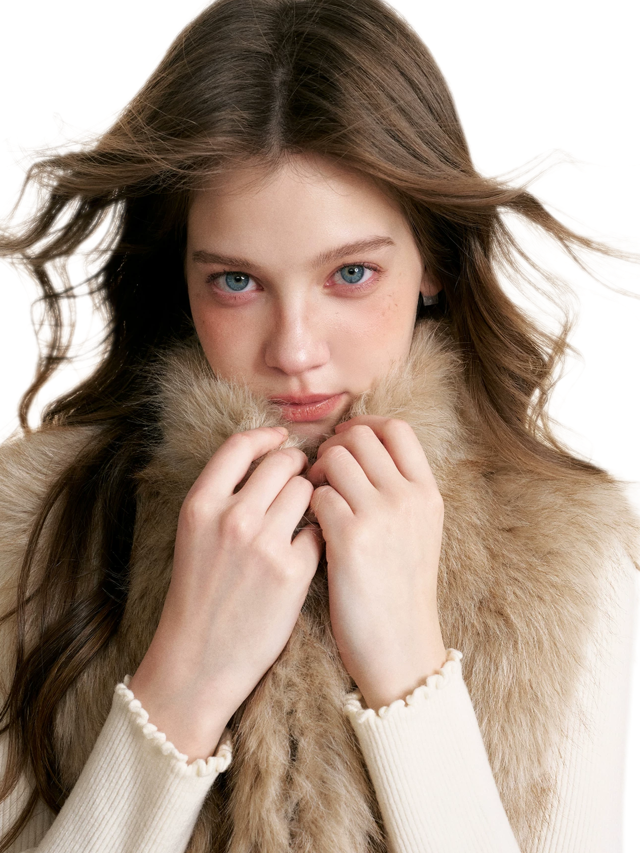 Eco Faux Fur Vest