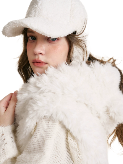 Bear Fleece Hooded Vest