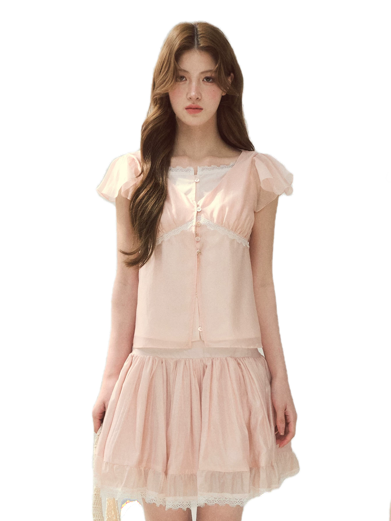 Shell Girl Blouse Skirt