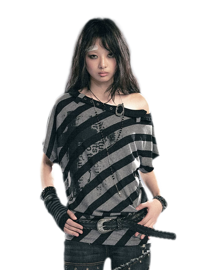 Cross Graffiti Batwing Tee