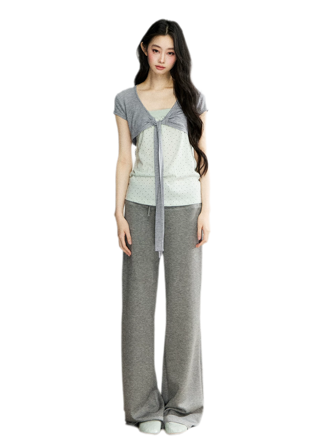 Polka Dot Knit Set