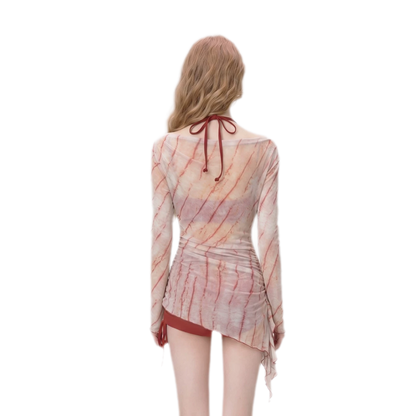 Sheer Layered Swim Set