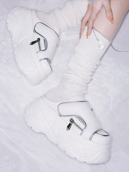 Thick Sole Mule Sandals