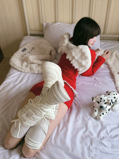Insulated Platform Snow Boots
