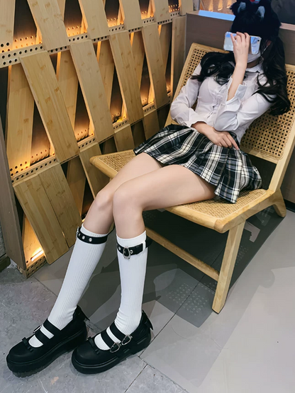 Mary Jane Platform Shoes