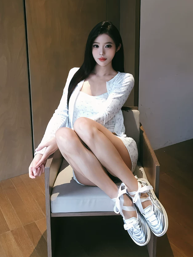 Silver Ribbon Ballet Flats