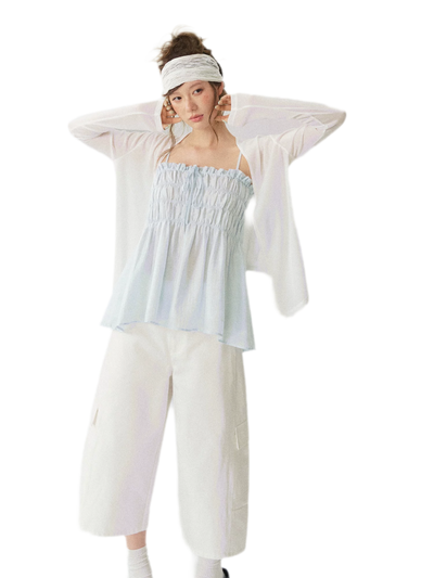 Lazy Cooling Open Cardigan