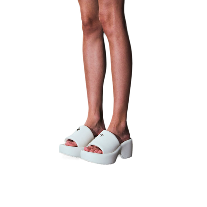Leather High Heel Sandals