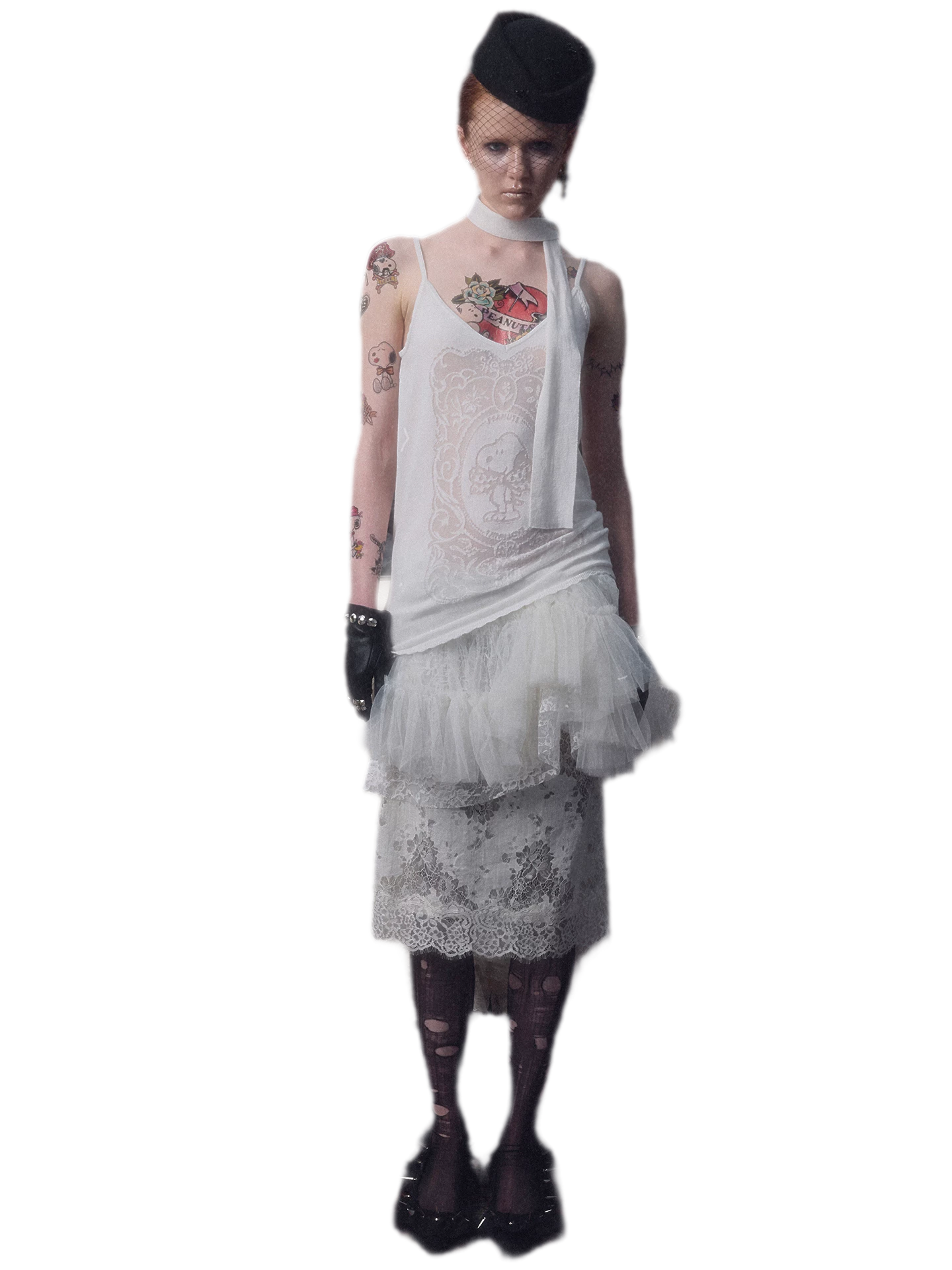 Burnout Graphic V-Neck Camisole