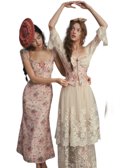 Rose Music Box Dress