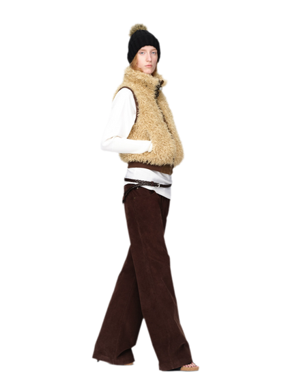 Reversible Teddy Fitted Vest