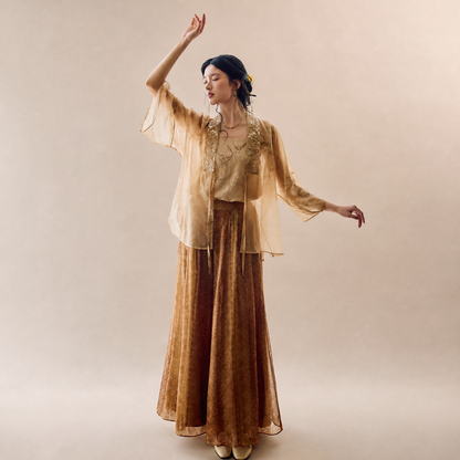 怀谷 Shisanyu Huai Gu Hanfu Set