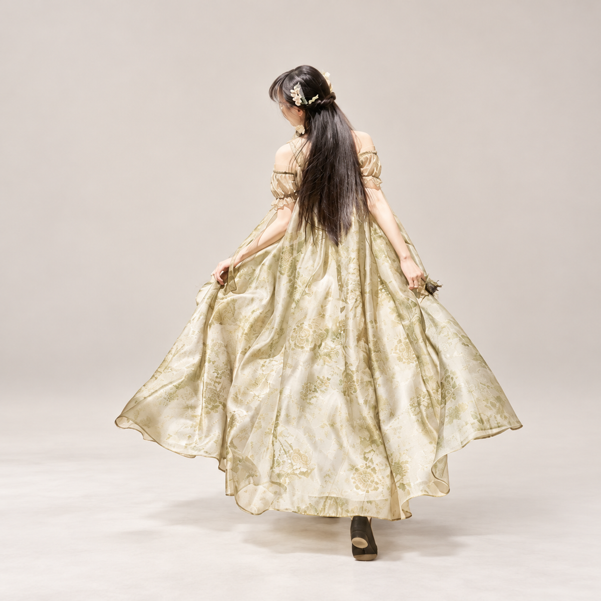万象镜-西安博物院联名 Myriad Mirror Embroidered New-Chinese Floral