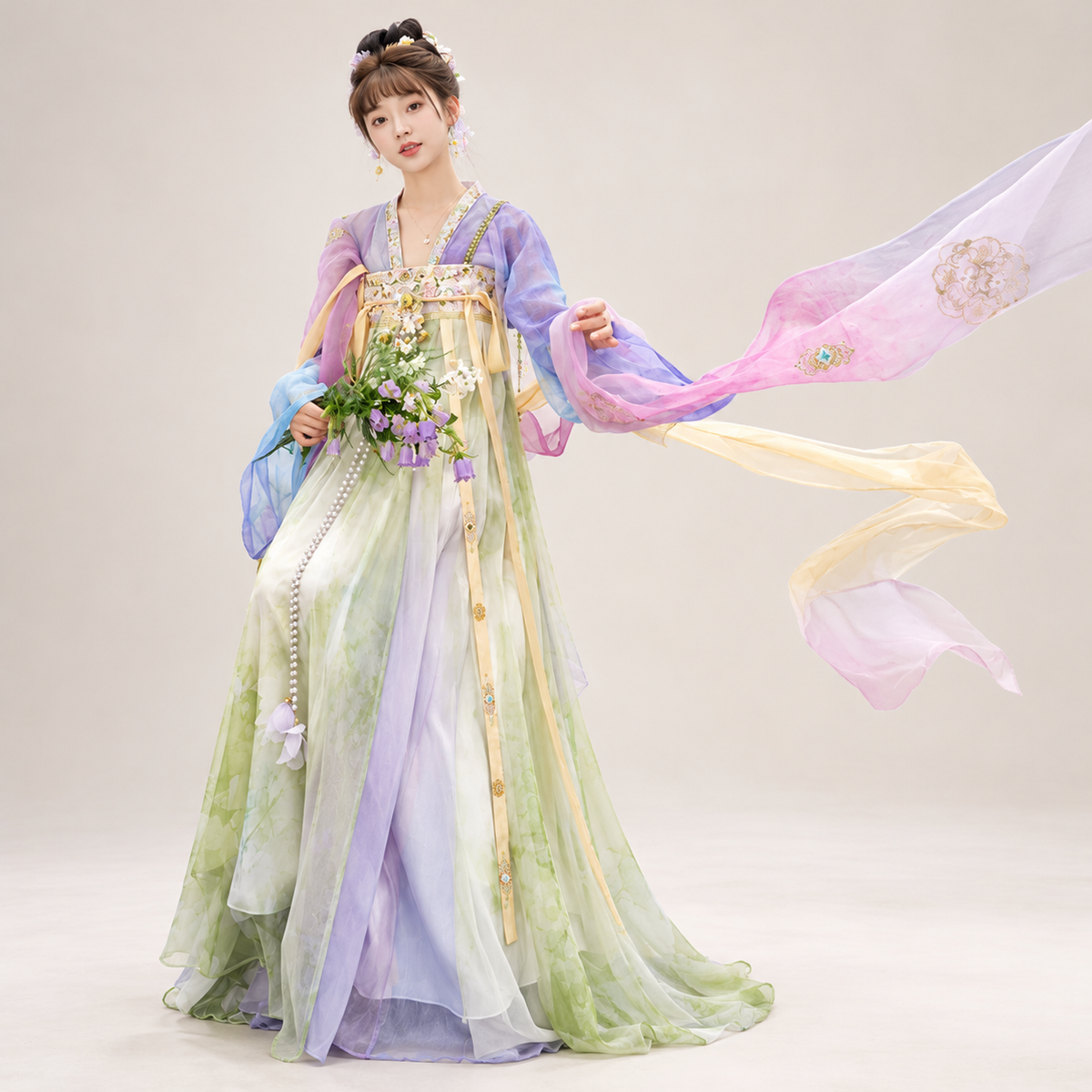 寻香三千-成都博物馆联名 Three Thousand Fragrances Tang-Style Chest-High