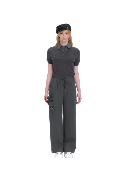 Straight Leg Casual Pants