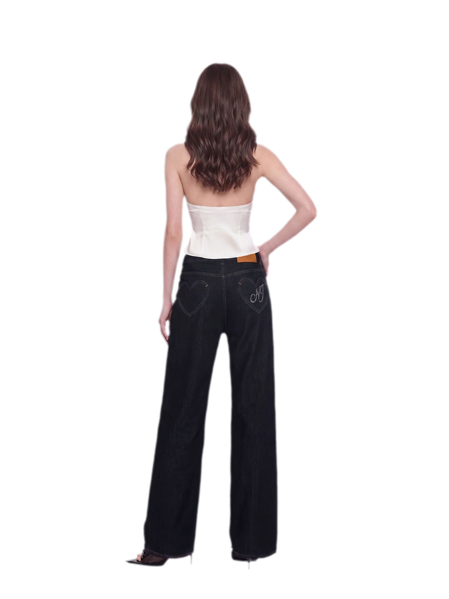 Lace Backless Blouse