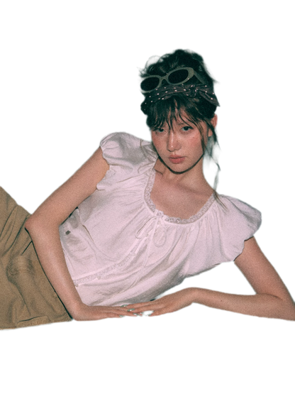 Cloud Puff Sleeve Shirt