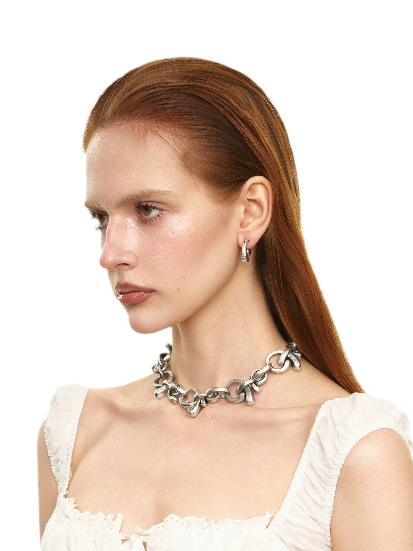 Vintage Bow Choker Necklace