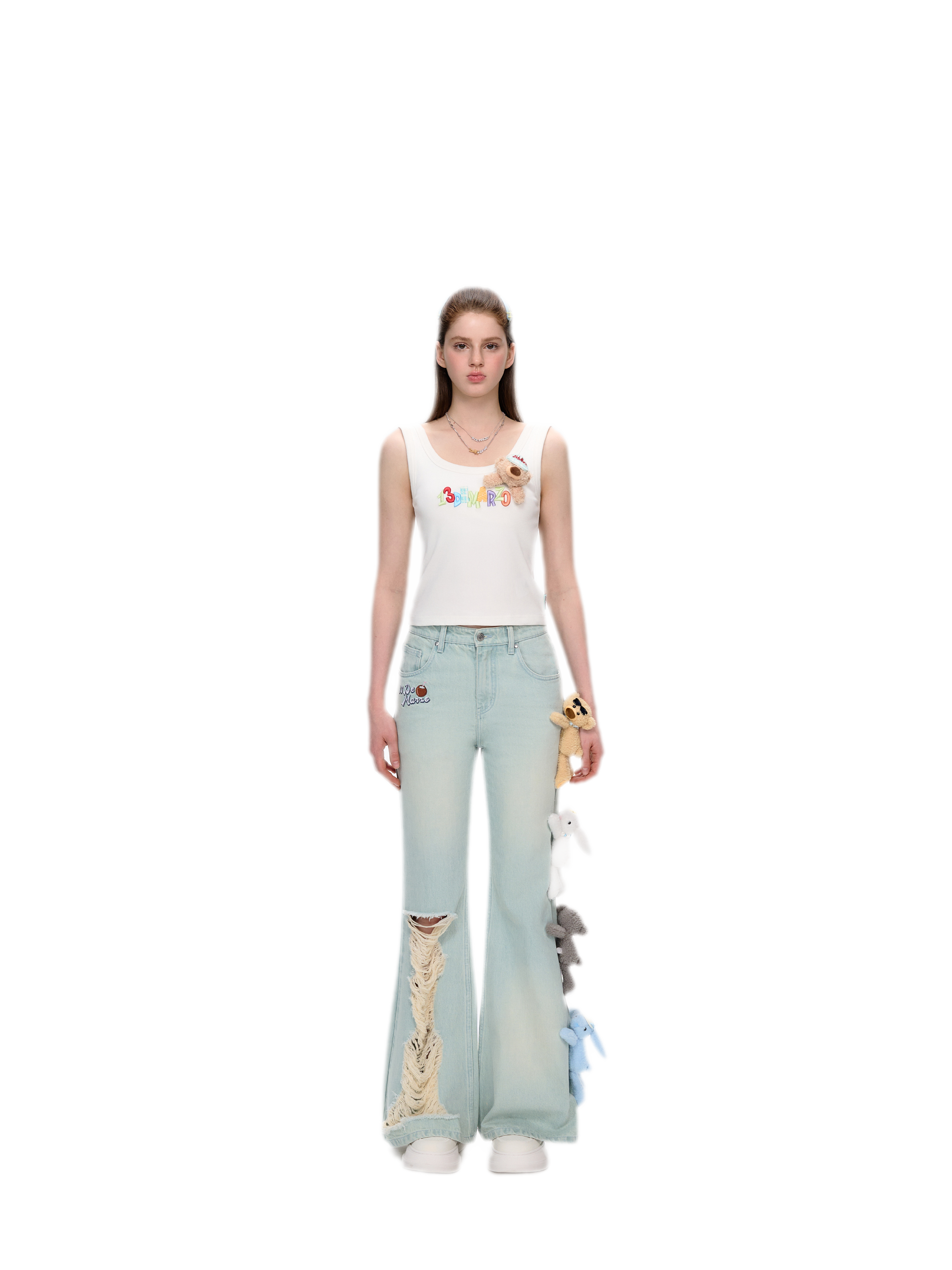 Holiday Plush Denim Jeans