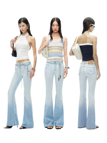 Summer Vacation Cool Hemp Slim Flare