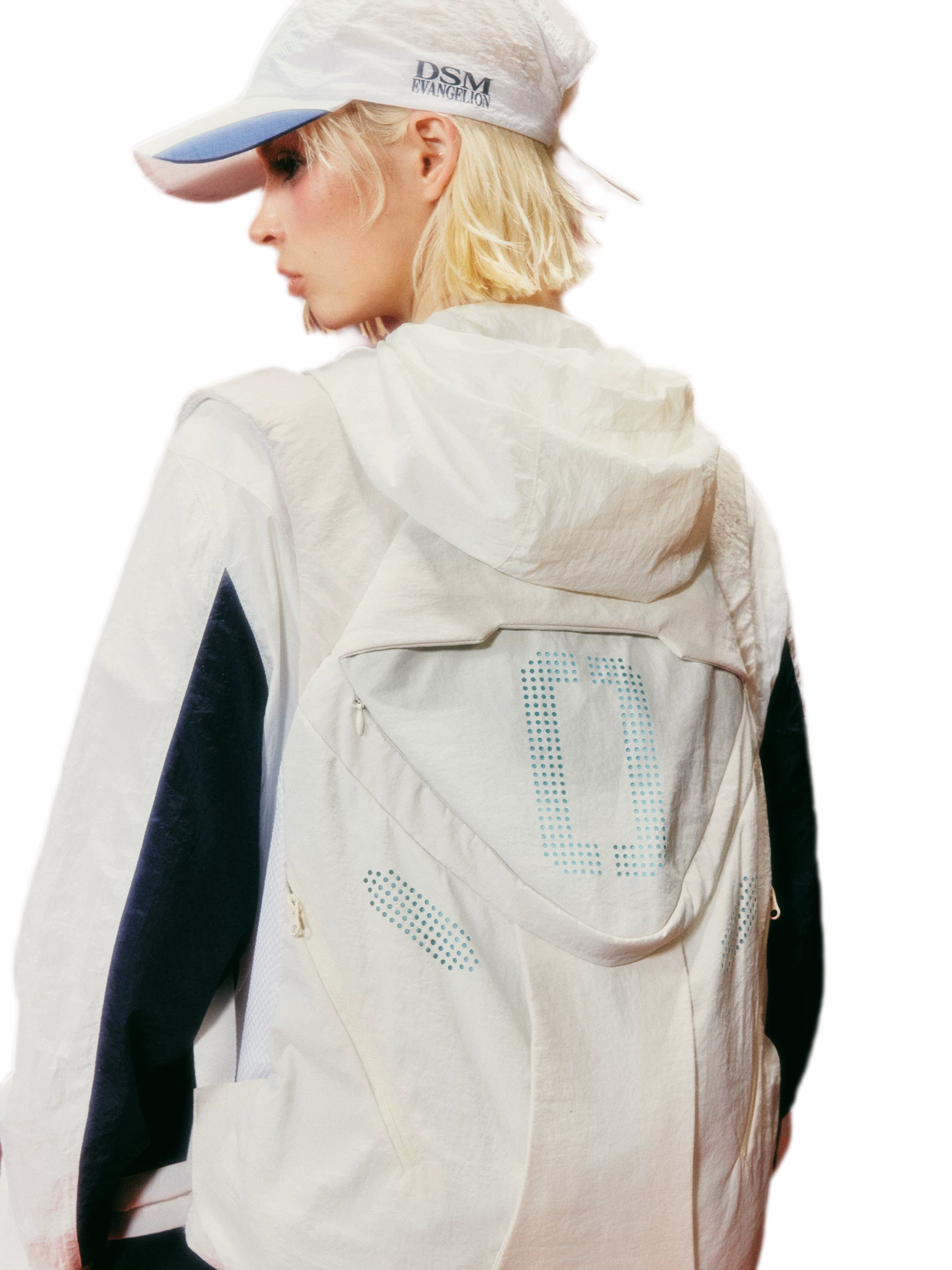 Laser-Perforated Numeric Sport Backpack