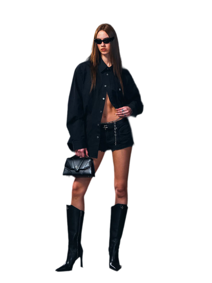 Cross Badge Work Shirt