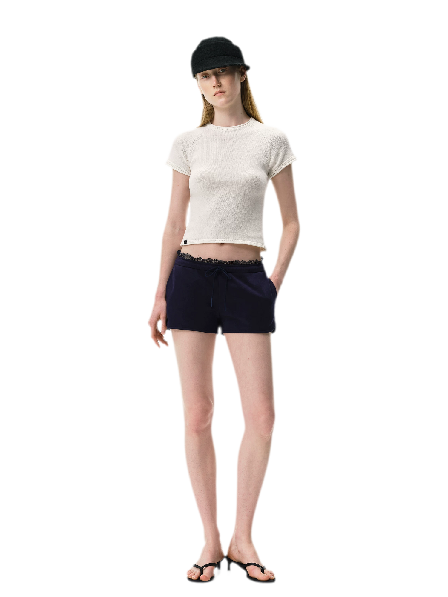 Linen Knit T-Shirt
