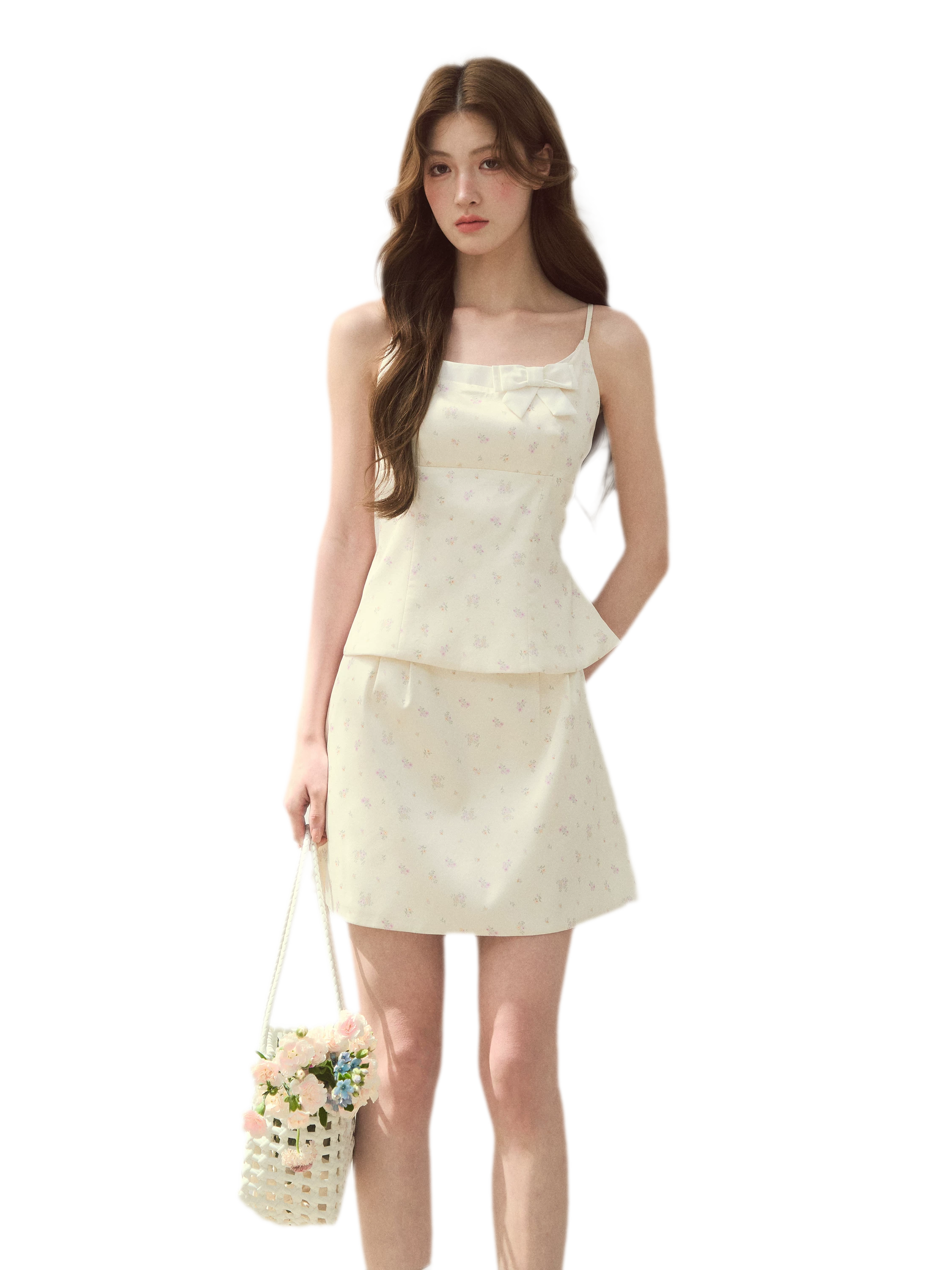 Floral Satin Set