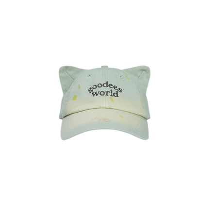 Splatter Cat-Ear Baseball Cap