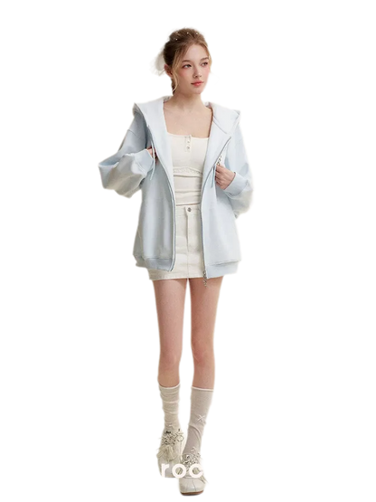 Organic Fleece Hooded Hoodie