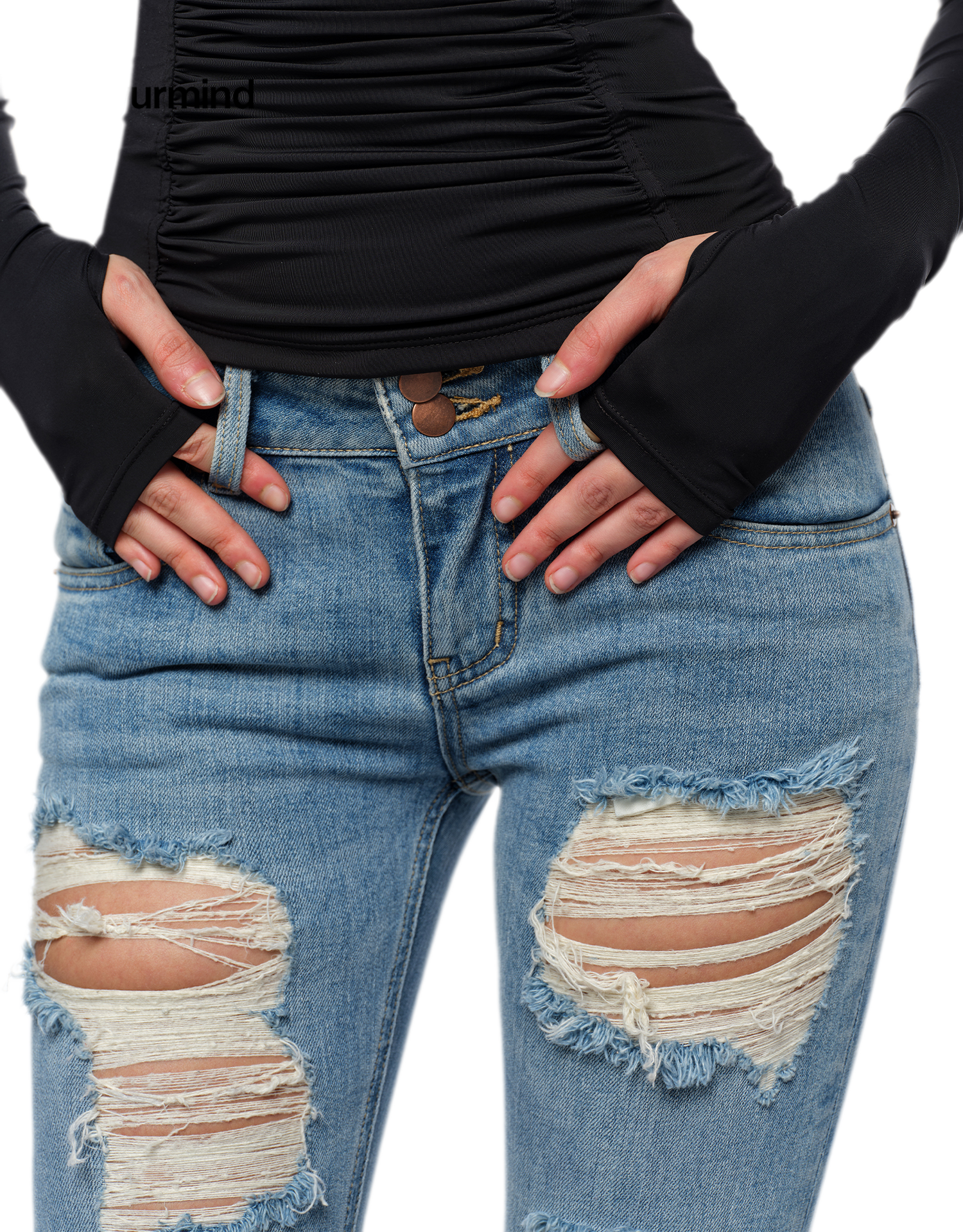 Low Rise Skinny Jeans