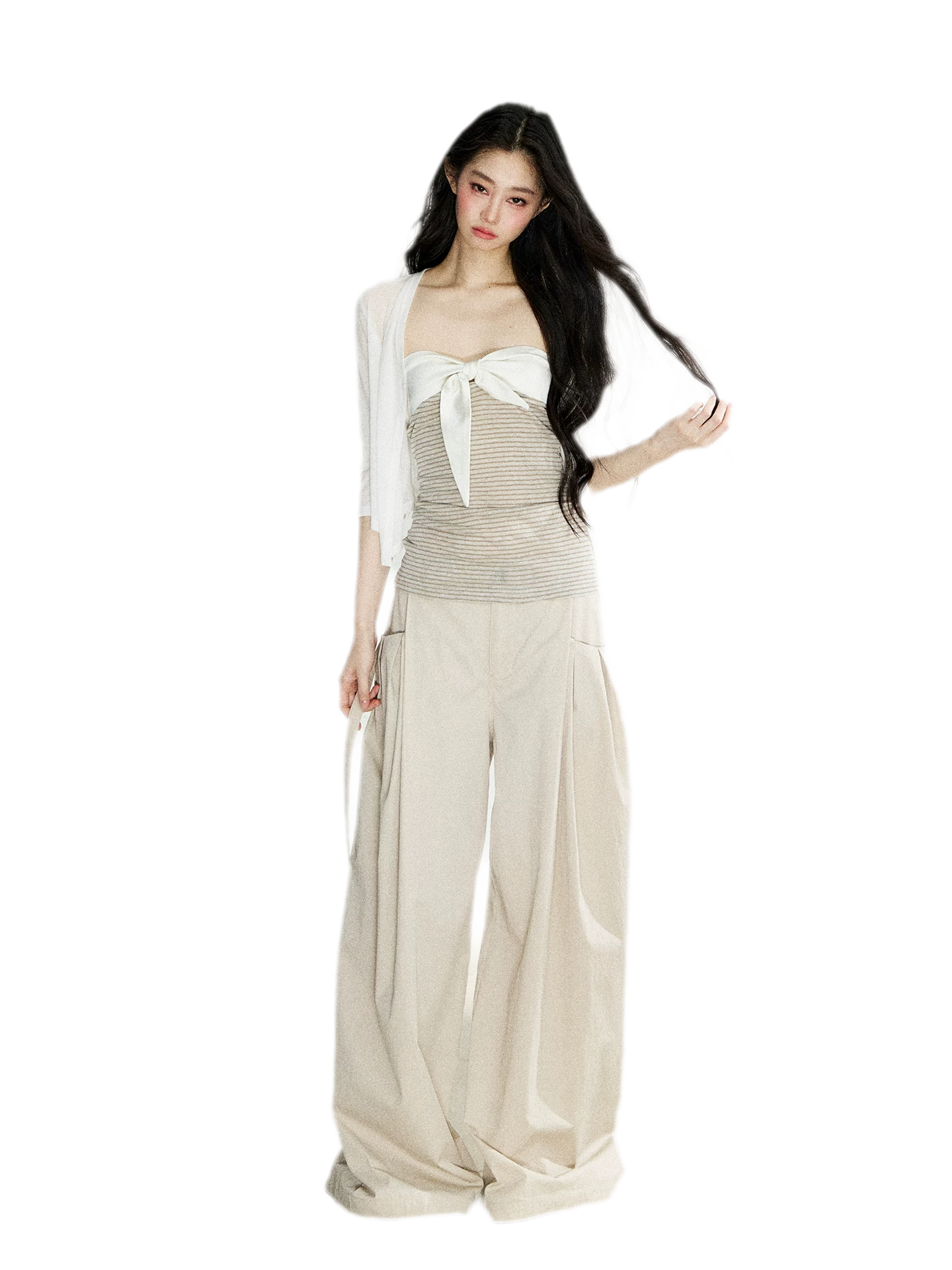 High Waist Wide Leg Pants