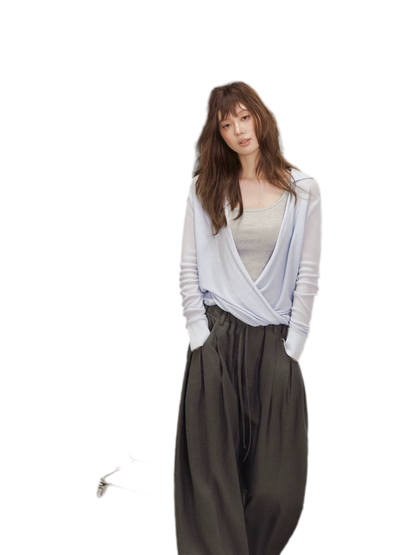 Silk Blend Knit Top