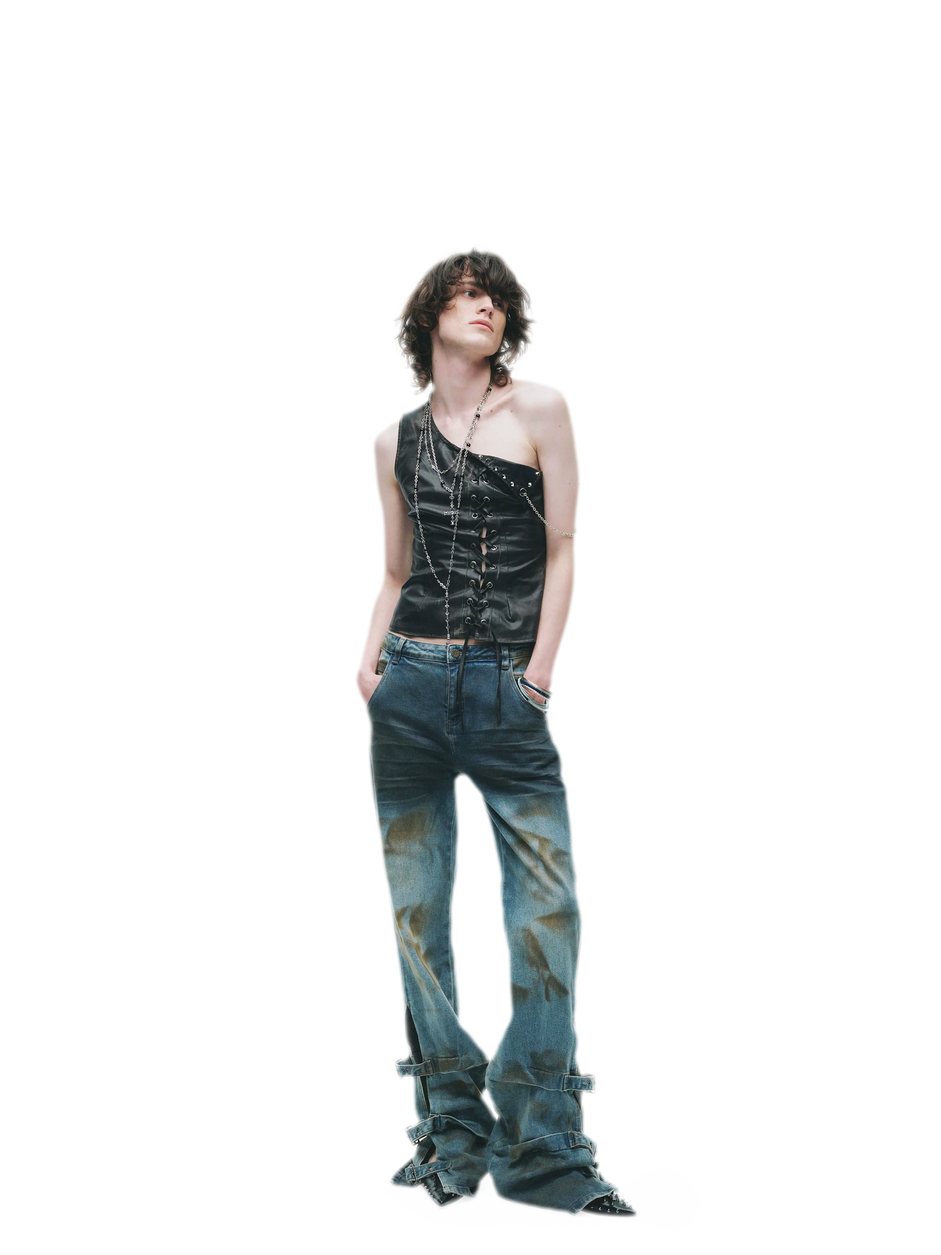 Grunge Lace Cami Top