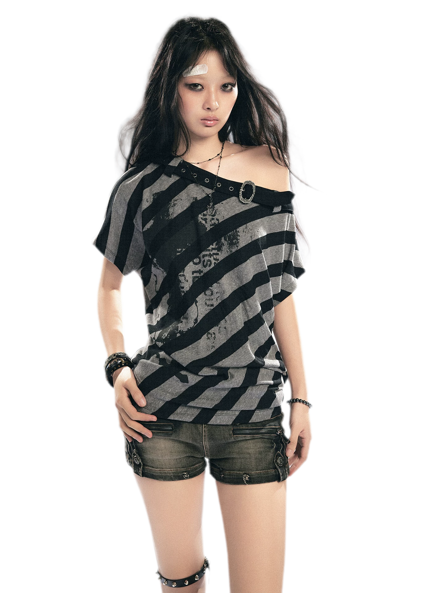 Cross Graffiti Batwing Tee