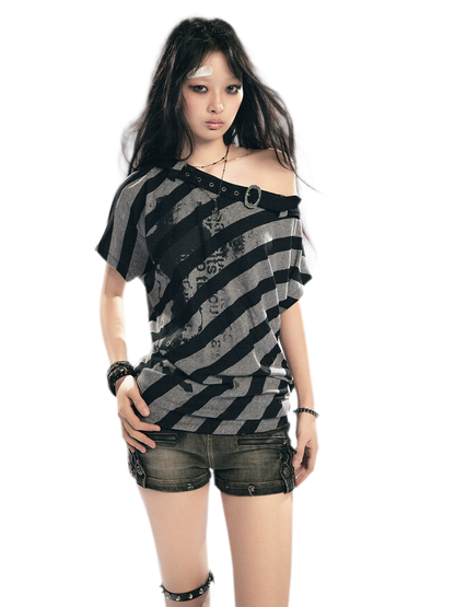 Cross Graffiti Batwing Tee