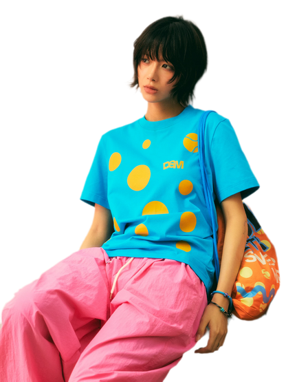 Sorona Irregular Polka-Dot T-Shirt
