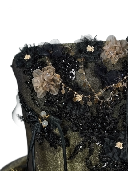 Heavy Embellished Ball Gown